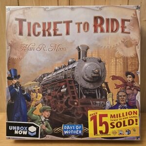 Ticket to Ride USA Board Game Days of Wonder Alan R Moon NEW Sealed